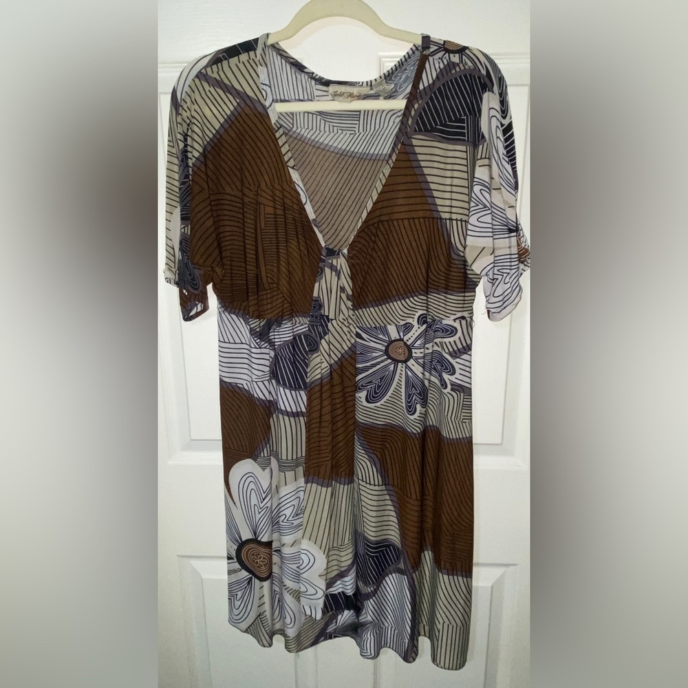 Gold Flava XL Brown Mini Dress